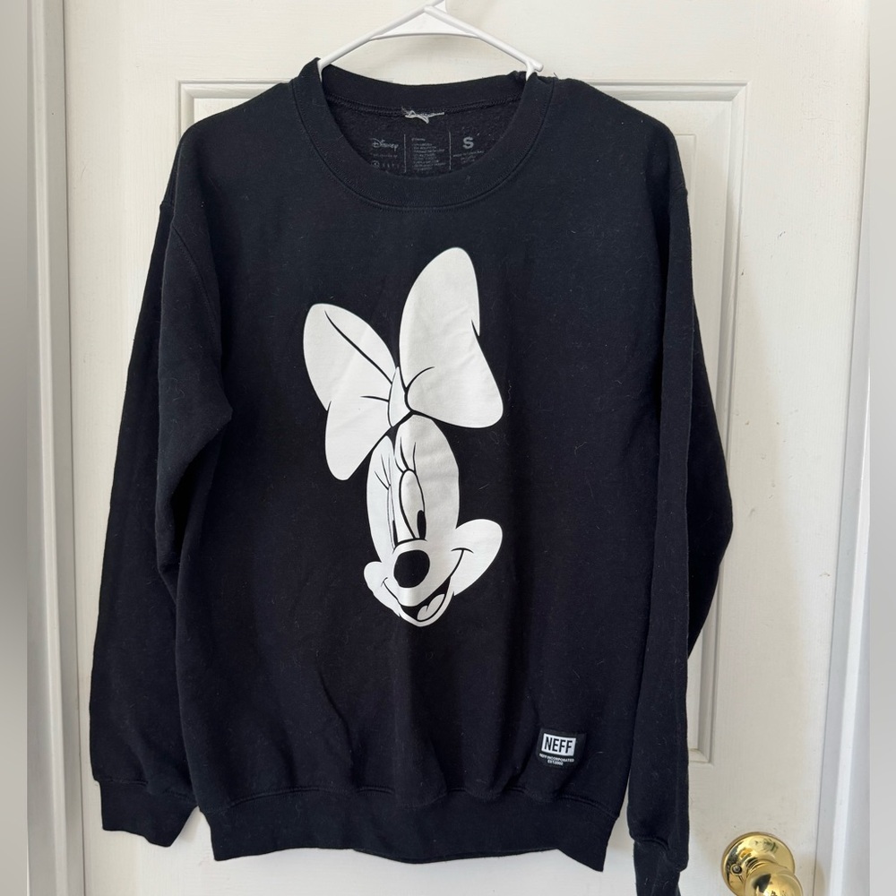 Disney Black Minnie Mouse Pullover